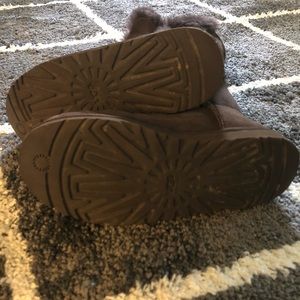 Brown Bailey Button Uggs